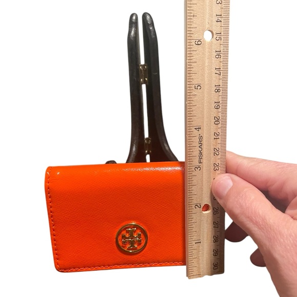 Tory Burch Orange Card Holder - Picture 11 of 11